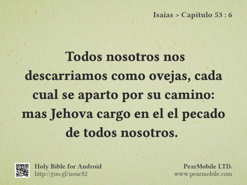 Isaías, Capítulo 53:6